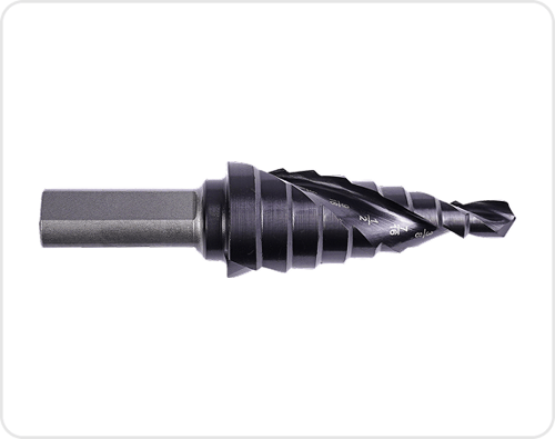 CryoTool® Cryonitride Spiral Fluted Step Drill